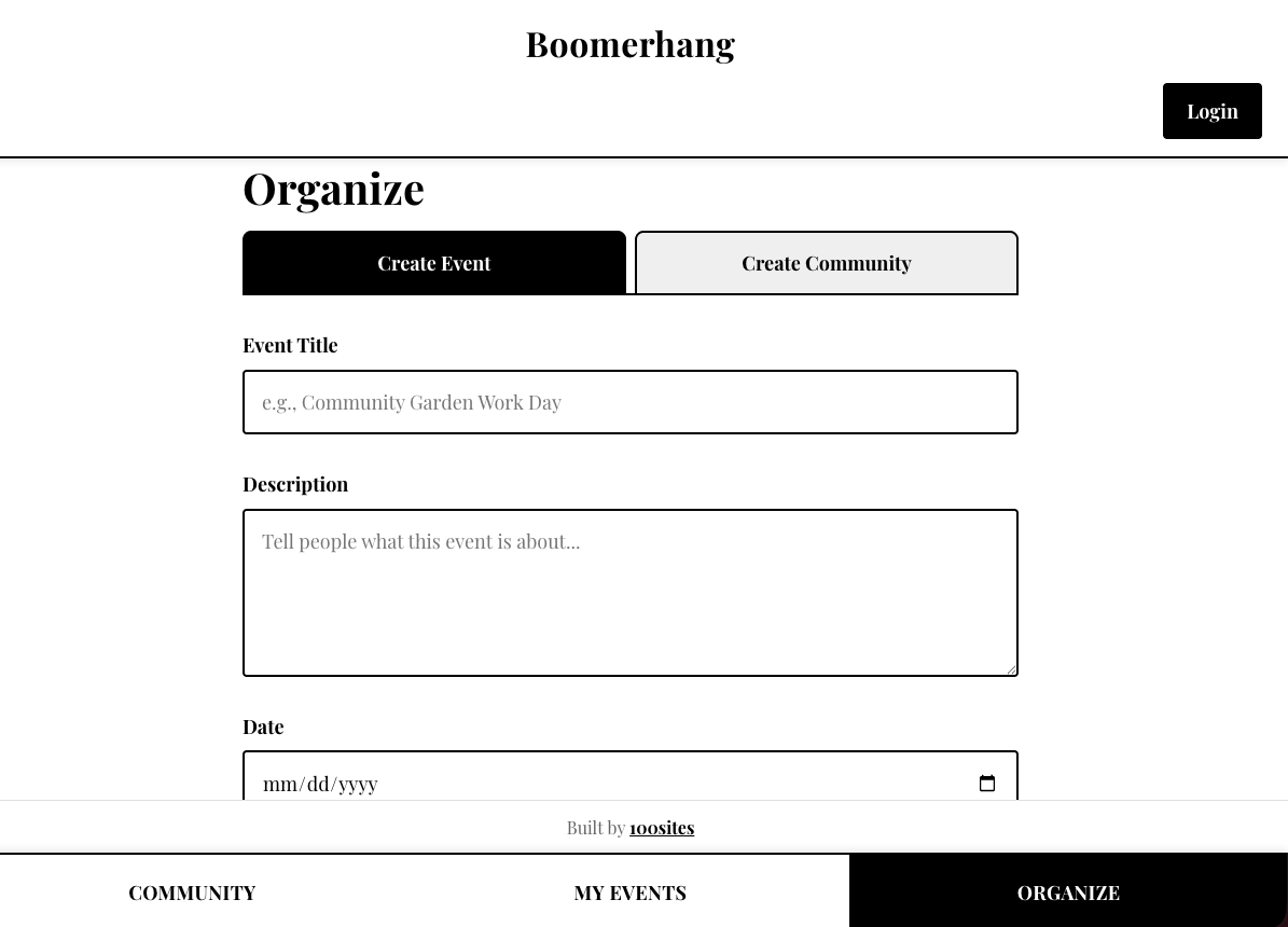boomerhang.net screenshot